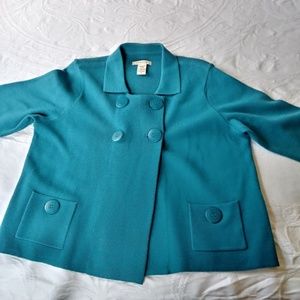 Covington Double breasted Sweater with Collar